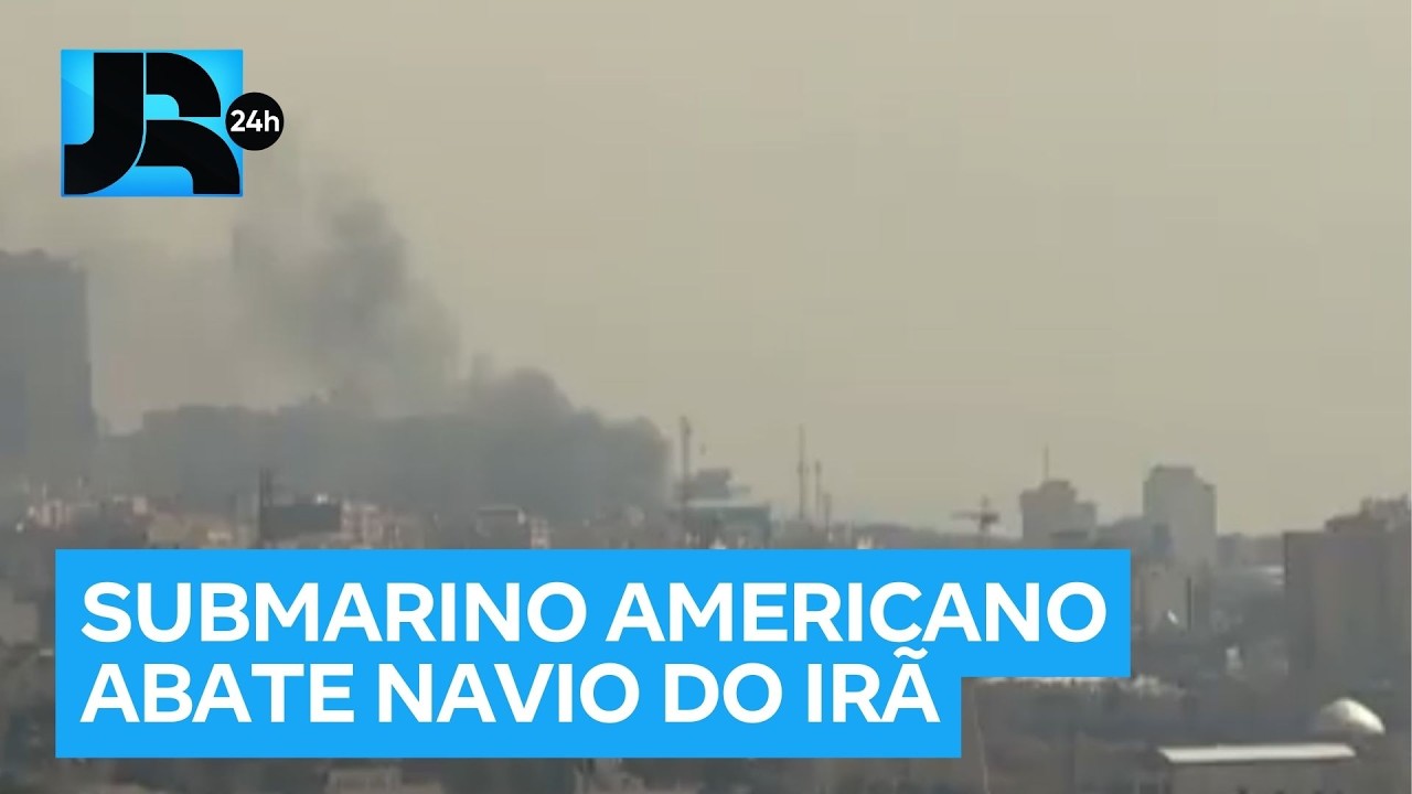 Submarino dos EUA abate embarcação do Irã; mundo em alerta para represálias