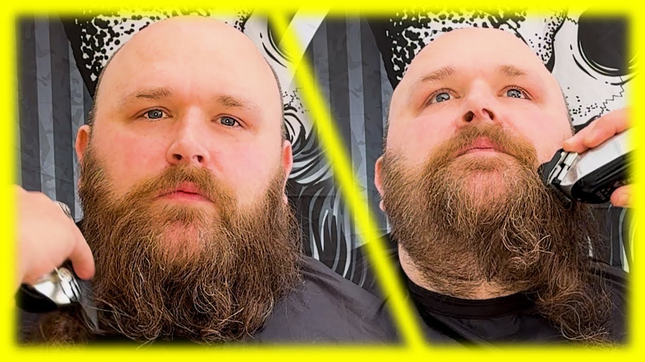 Brave the Shave: Head Shave and Professional Beard Grooming