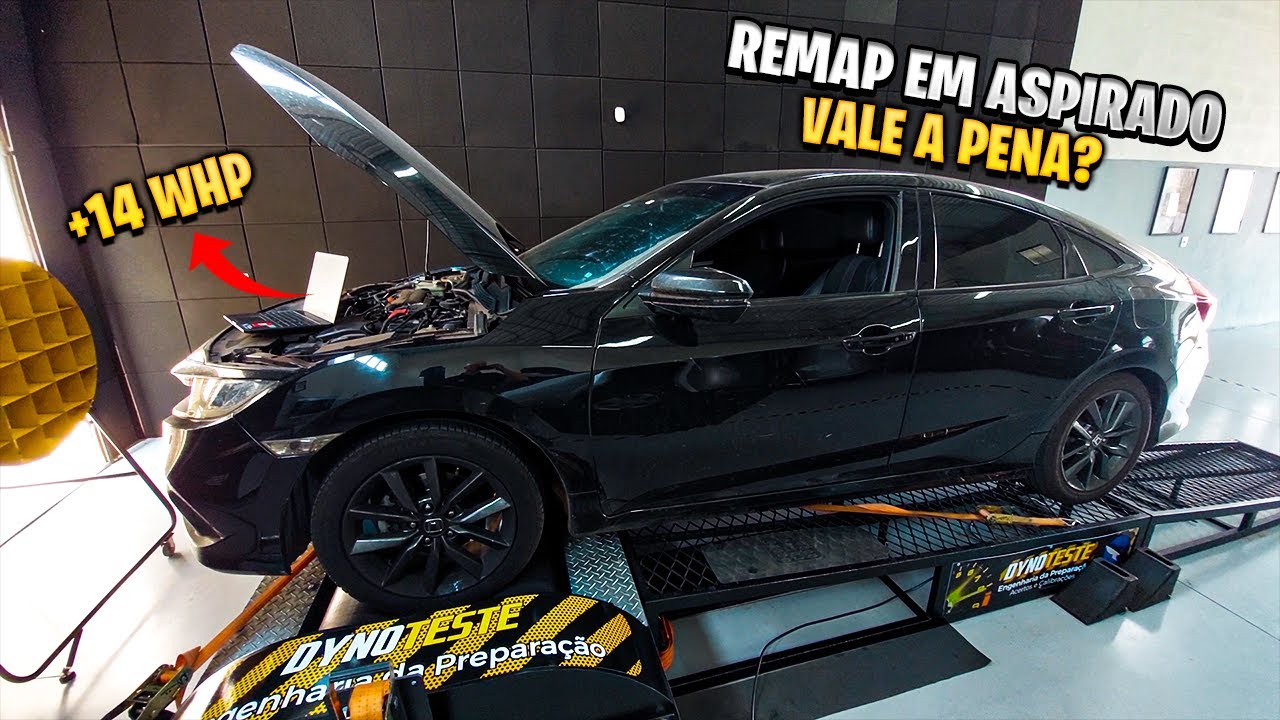 Civic G10 2.0 Flex vale a pena fazer Remap? Testamos na prática! Zero delay no Pedal!