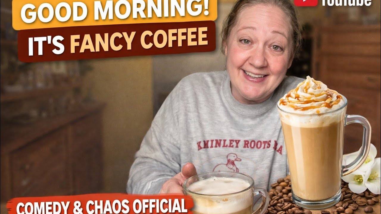 Good Morning! It's fancy coffee_ Comedy and Chaos Official 