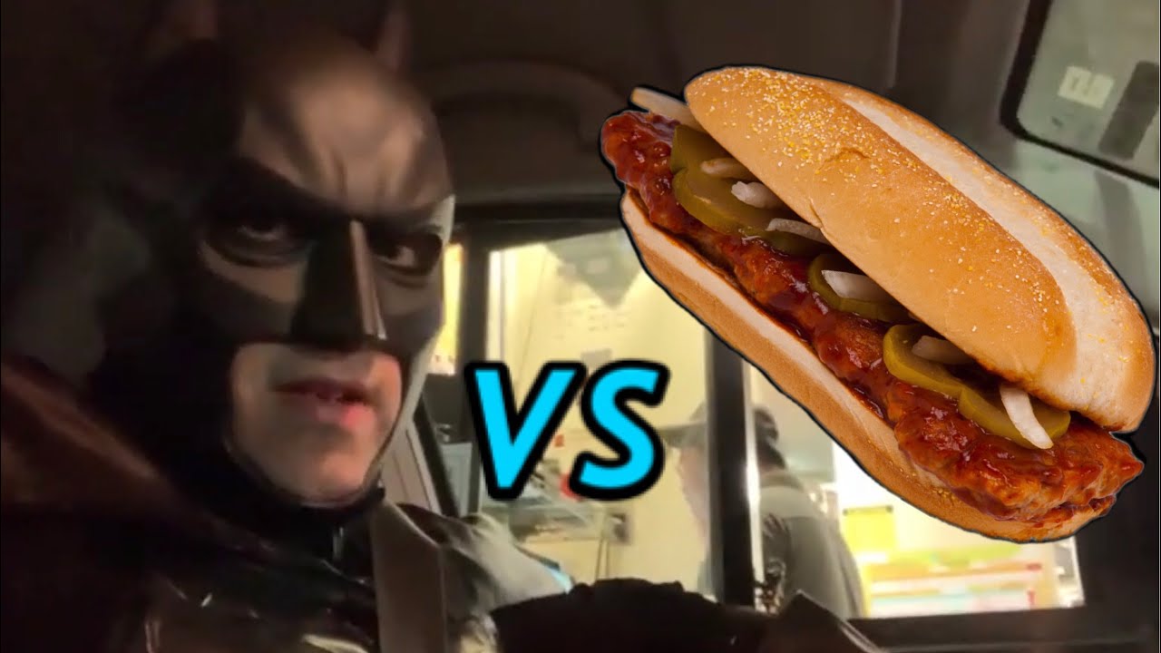Drive Thru The Batman VS The McRib!