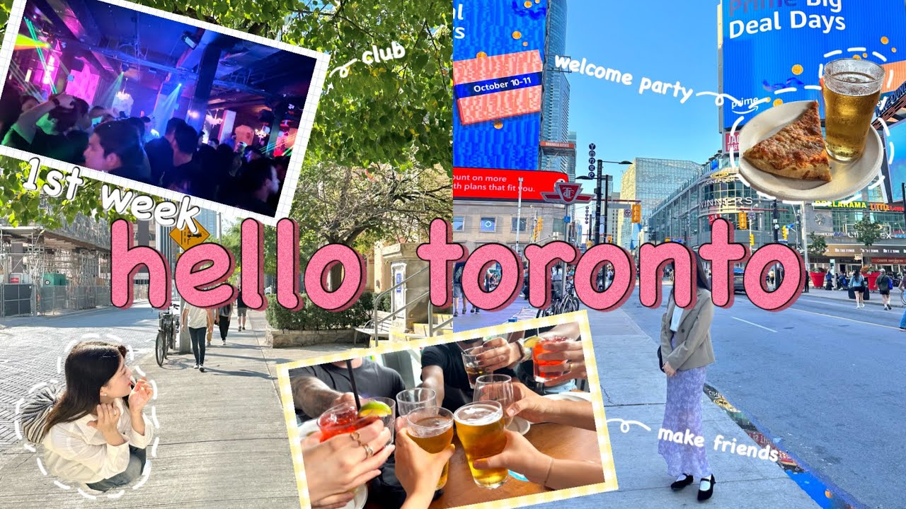 🇨🇦ep1. 캐나다 어학연수 1주일 브이로그ㅣ하이틴 영화같은 일상들….✨ㅣ꿈 꿔왔던 첫 해외 살이ㅣ학원 웰컴파티ㅣ외국인 친구 사귀기ㅣ찐 영어 학원 일상ㅣ아일락ㅣ토론토 어학연수
