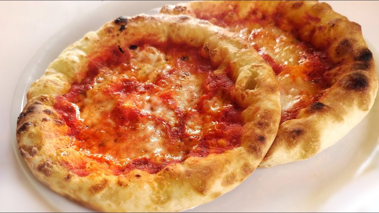 Пицца без замеса и всего 1 час закваски || Как в пиццерии! 😋🍕