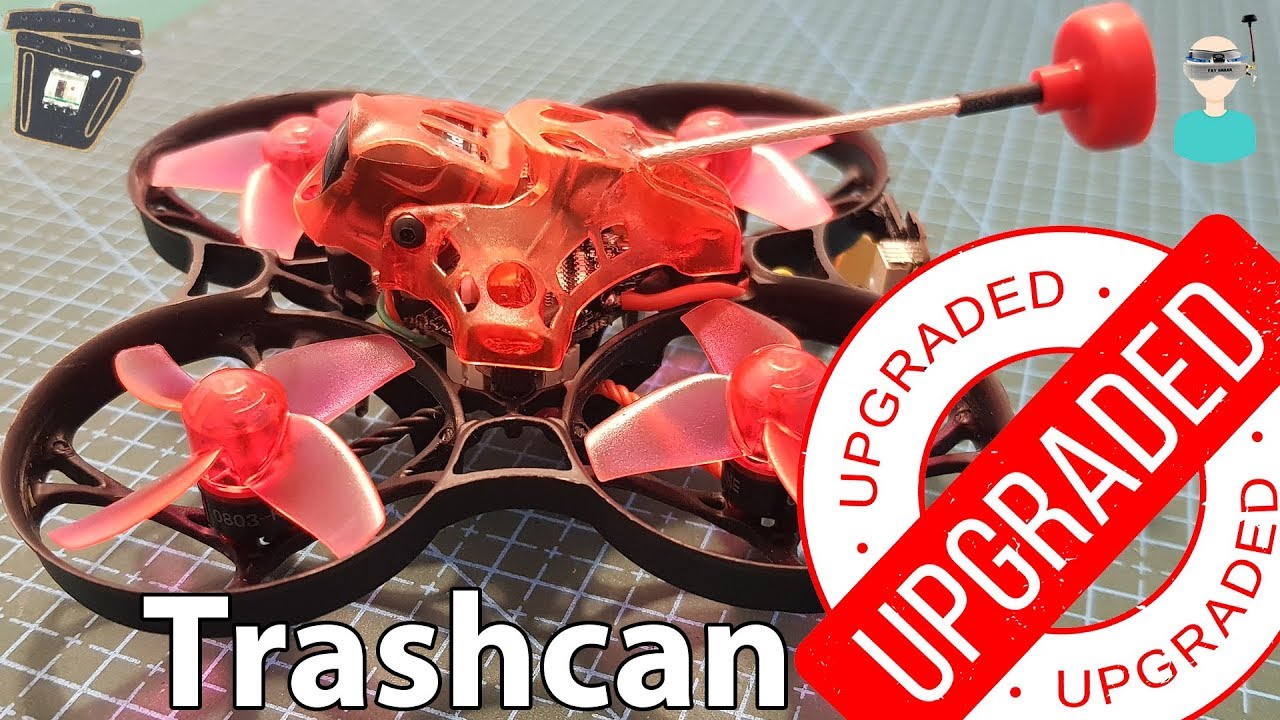 Eachine Trashcan - Jello Fix, Antenna & XT30 Upgrades