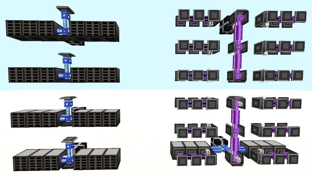 Minecraft Mods - Applied Energistics Tutorial - Sub Network & Storage AE2 SSD