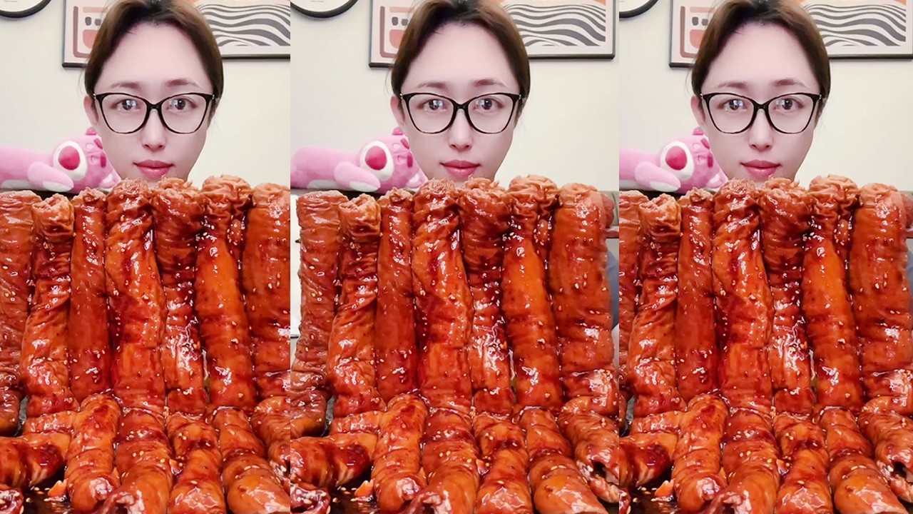 😱🥩Giant & Spicy Food Platter – Stringy Intestines丨 Mukbang for True Foodies!🔥