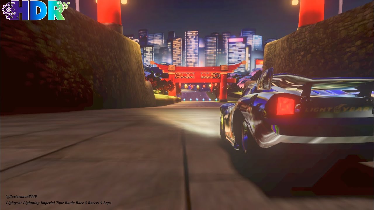 [HDR] Lightyear Lightning Imperial Tour Battle Race 8 Racers 9 Laps