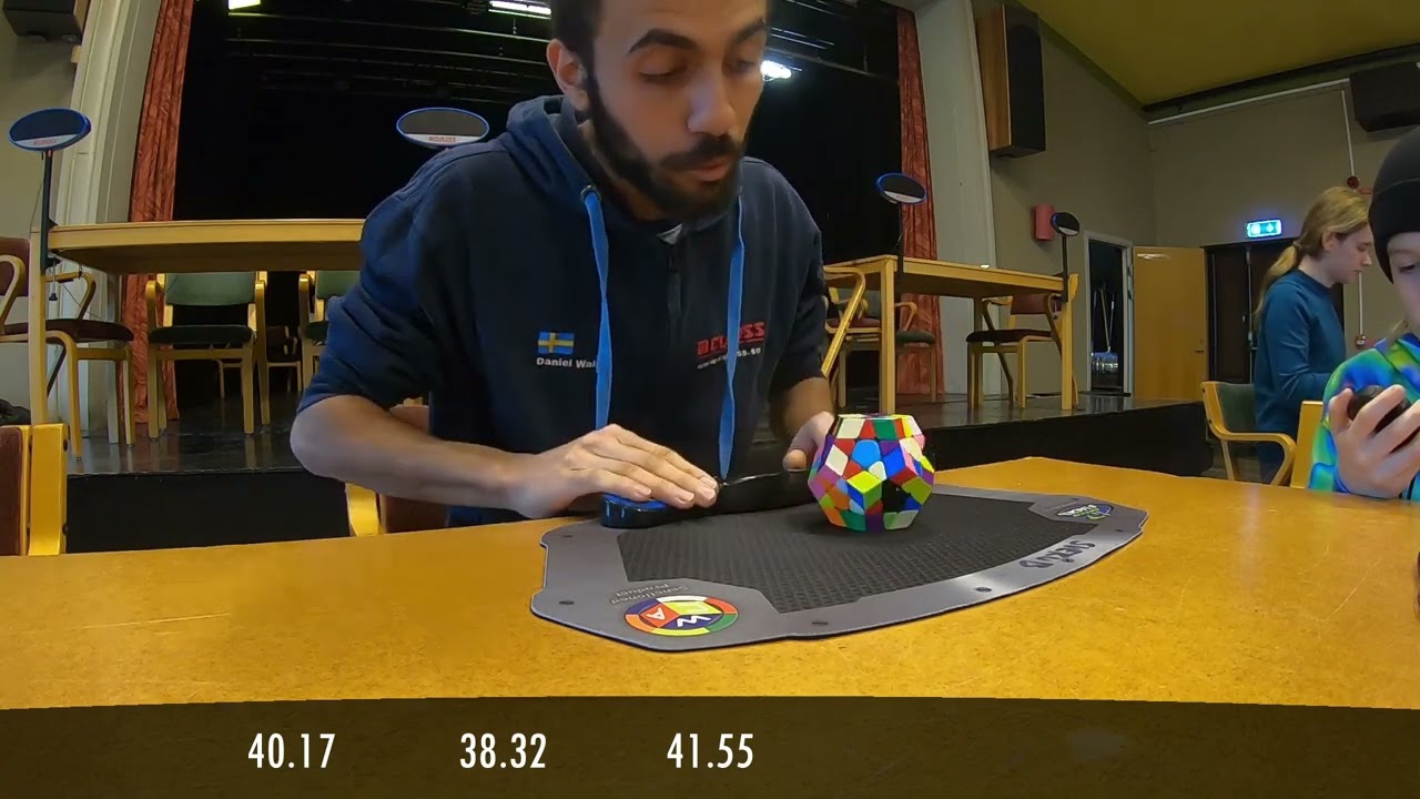 40.01 Megaminx Swedish NR Average