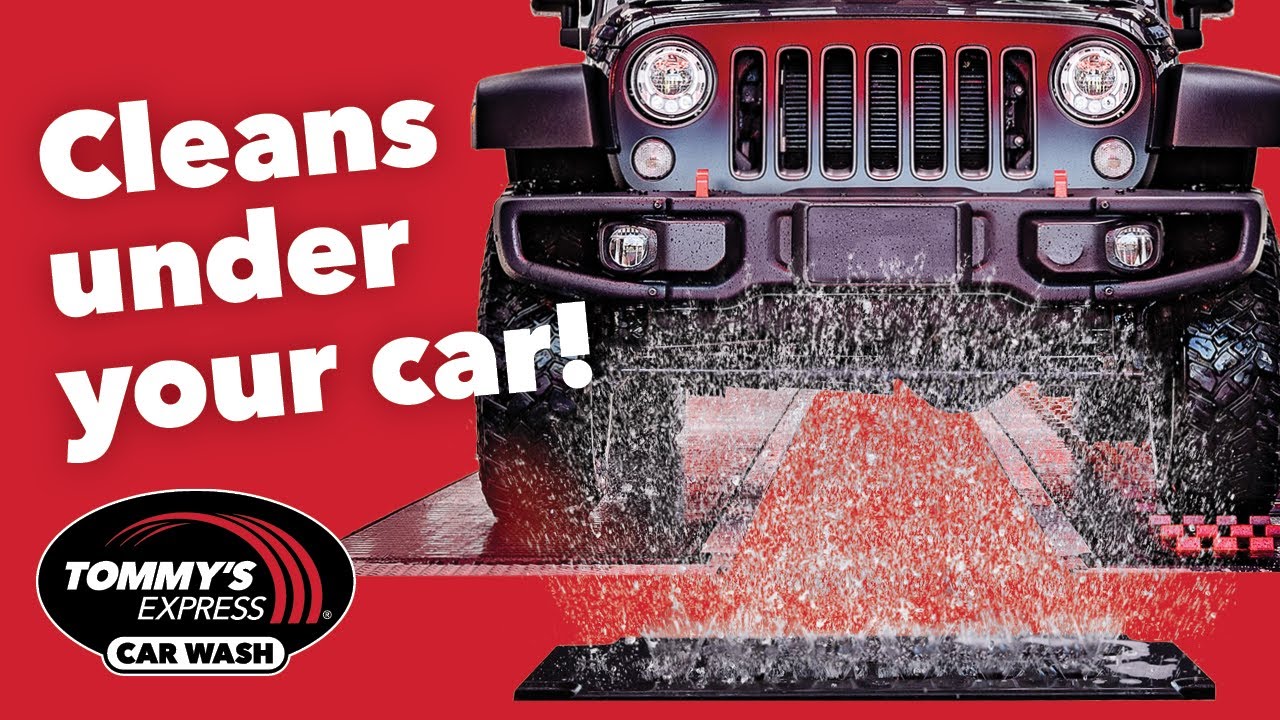 Underbody Flush at Tommy's Express