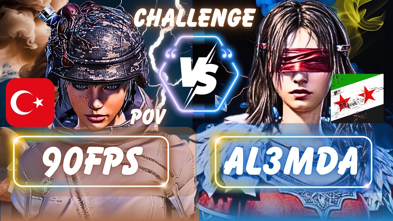 90FPS🇹🇷 vs AL3MDA🇸🇾 — THIS MATCH GOT PERSONAL 😈🔥 | المواجهة صارت شخصية