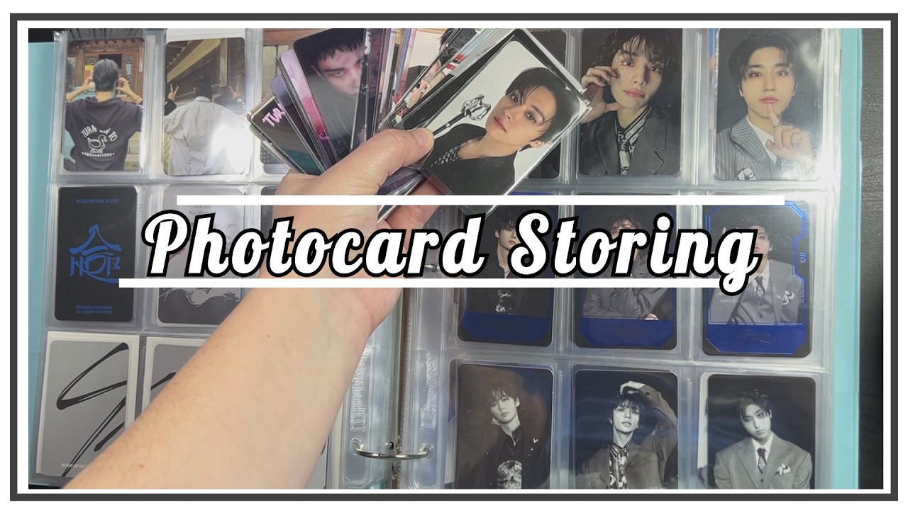 Kpop Photocard Storing (January/February 2026)
