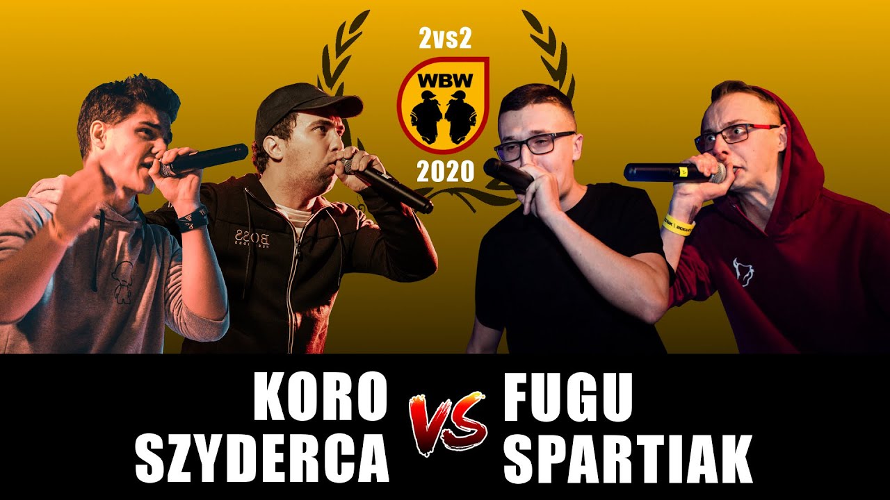 Koro/Szyderca 🆚 Fugu/Spartiak 🎤 WBW 2020 2vs2 (freestyle rap battle)