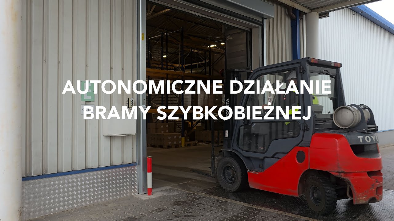 Giovi ActiveRoll - Autonomiczne działanie bramy szybkobieżnej