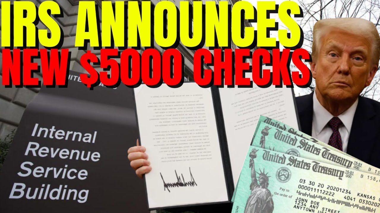 IRS Announces New $5000 Checks Just In Time for Tax Season