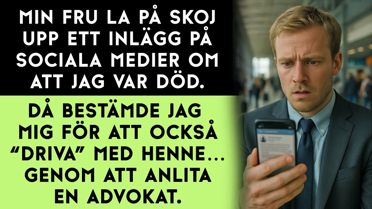 Jag överlevde en begravning… där jag inte ens dog