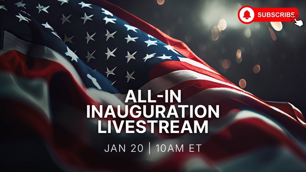 All-In Inauguration Day Livestream with the Besties from Washington, DC!
