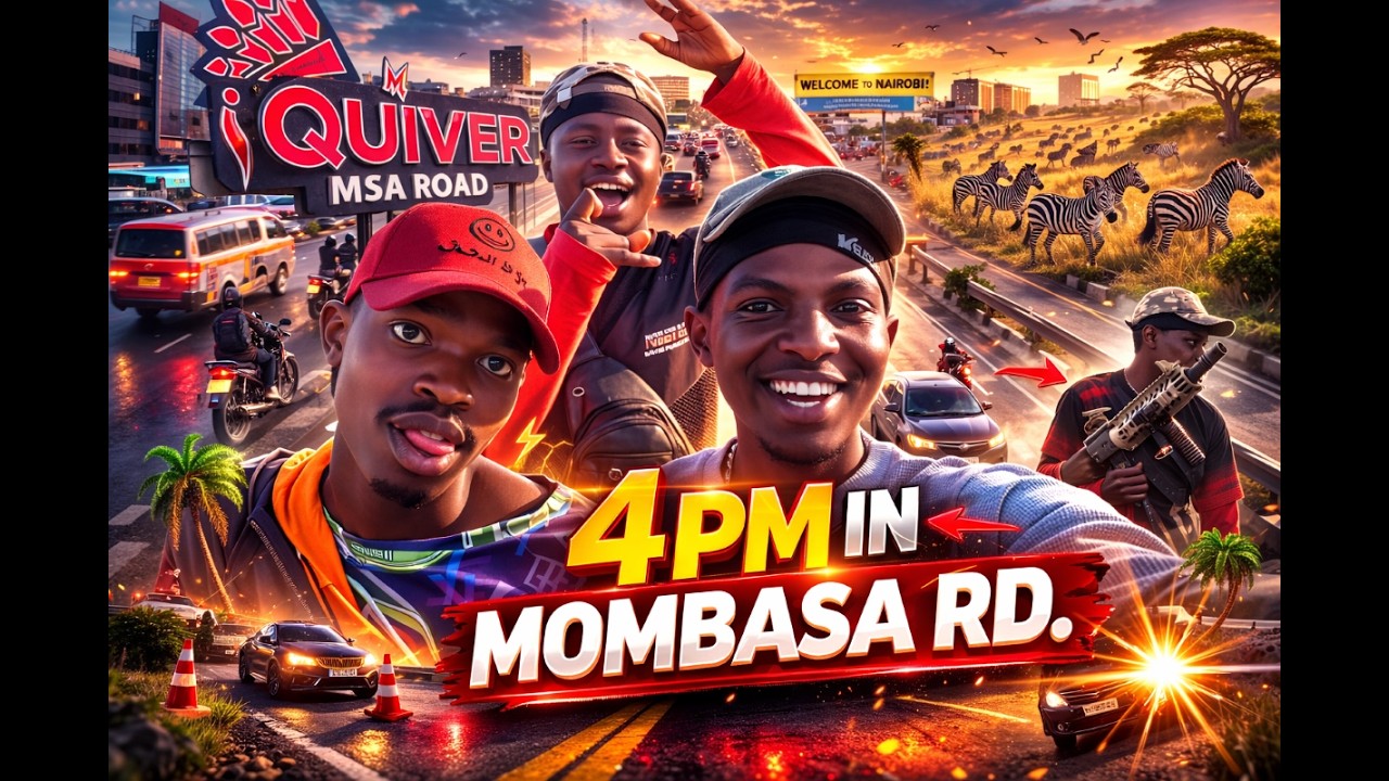 Sidequesting Along Mombasa Road.(Vlog W/ Bilscky)