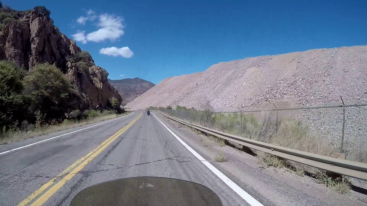US 191 Devil's Highway Leaving the Mine and Climbing Into the Trees