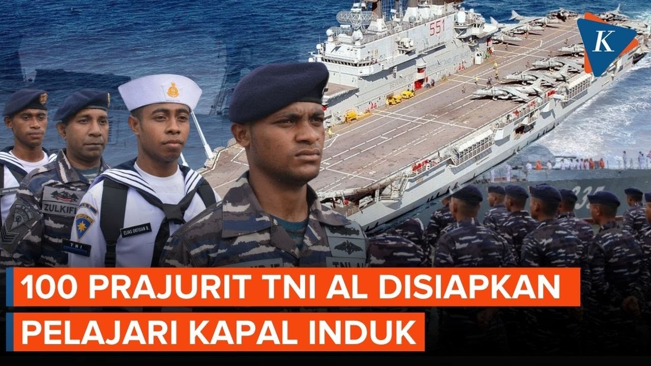 100 Prajurit TNI AL Akan Dikirim ke Italia, Digembleng Pelajari Kapal Induk Giuseppe Garibaldi