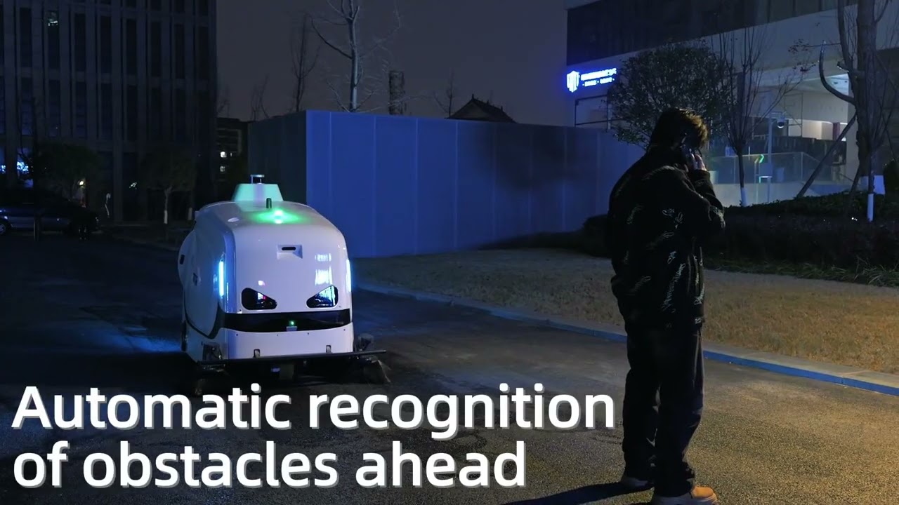 W1 outdoor cleaning robot change the way of cheaning