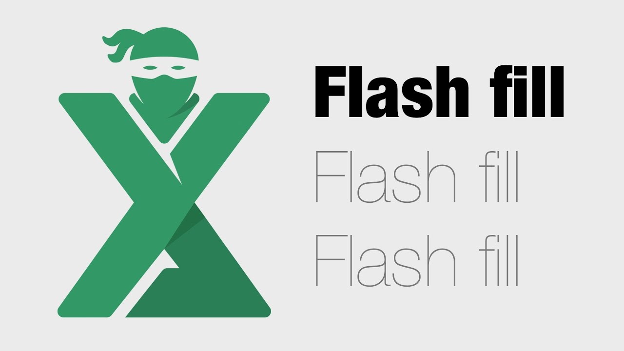 Flash Fill in Excel