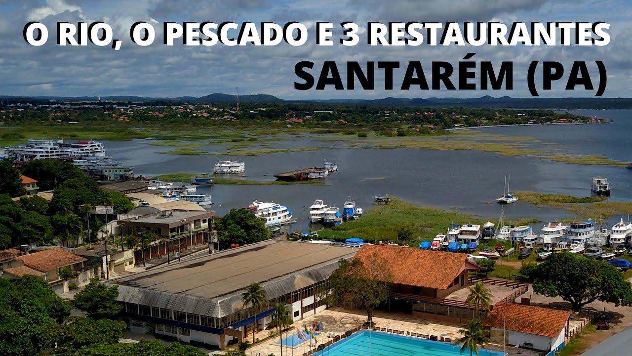 Dicas de onde comer em Santarém, no Pará, com restaurantes na cidade e na praia