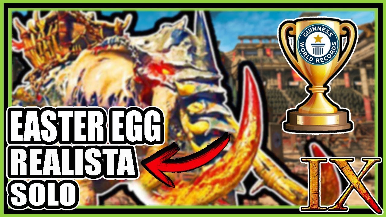 EASTER EGG SOLO REALISTA IX ZOMBIES BLACK OPS 4 / COMPLETADO