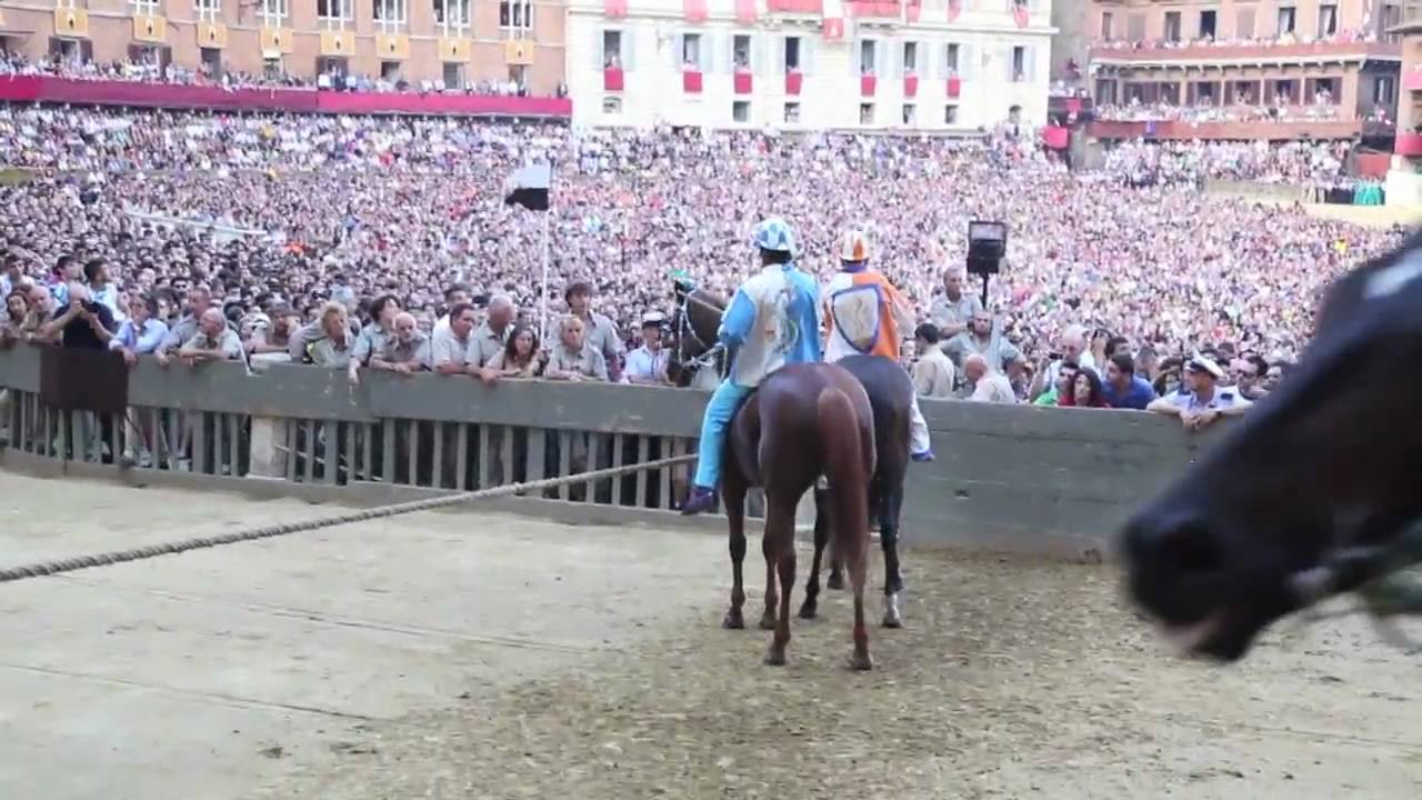 Palio di Siena- The Start, July 2010