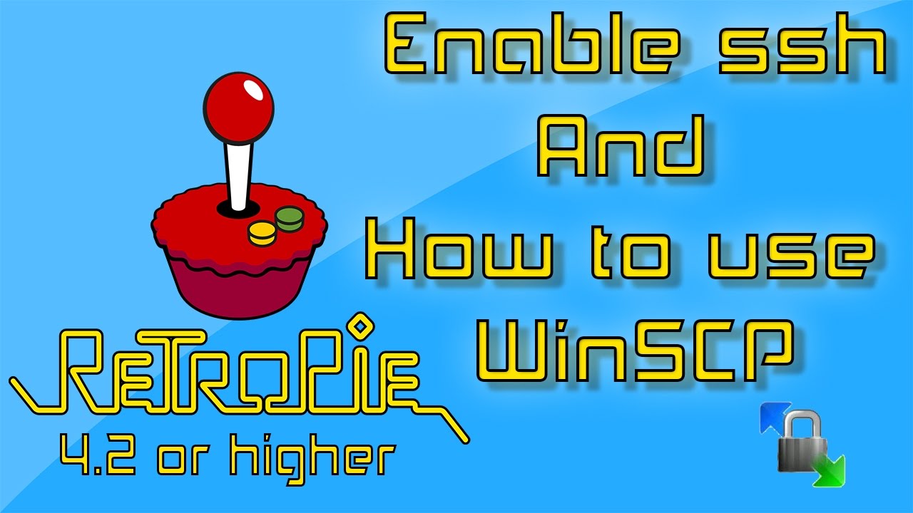 RetroPie Enable ssh And How To Use WinSCP To Transfer Files