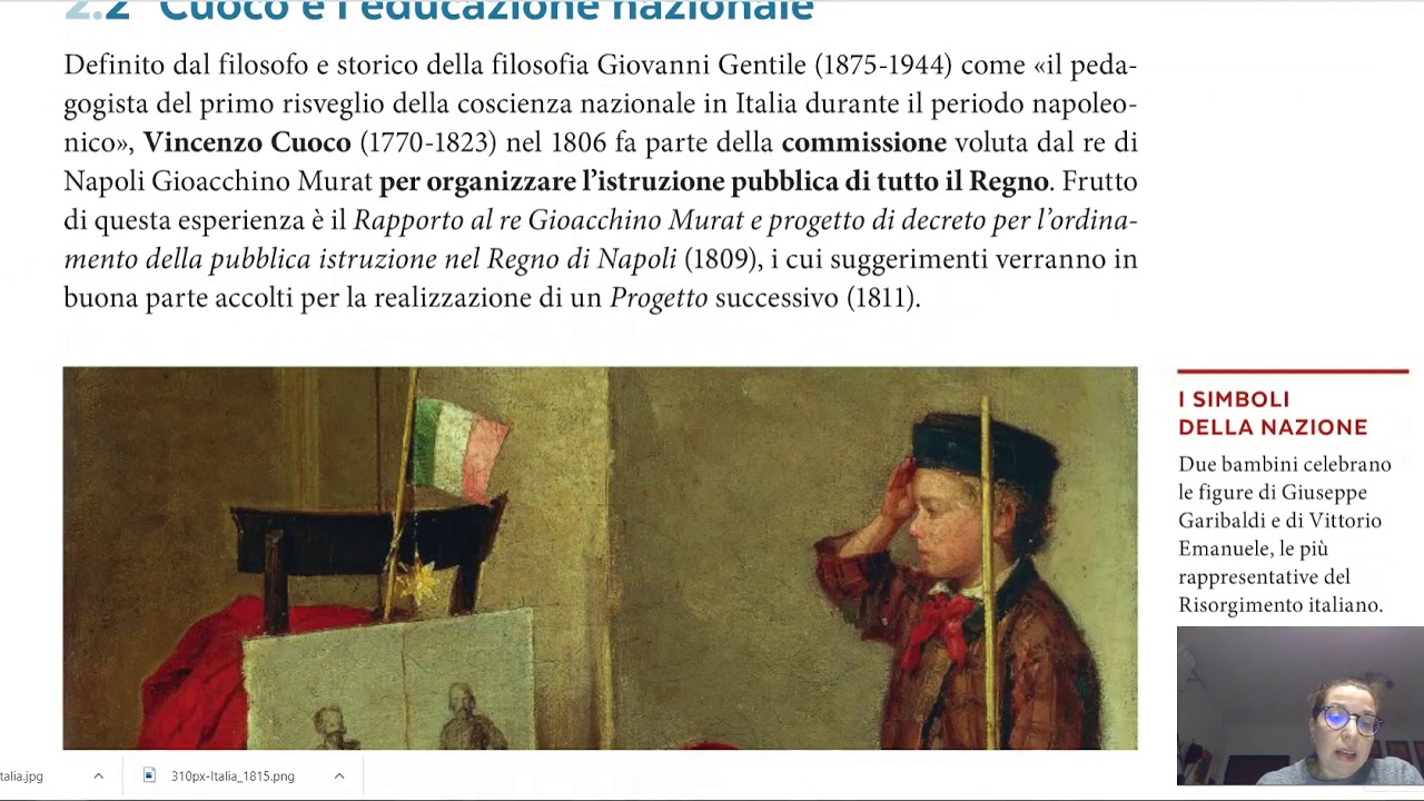 4AU, #10 Pedagogia, Unità 13 L'educazione risorgimentale in Italia