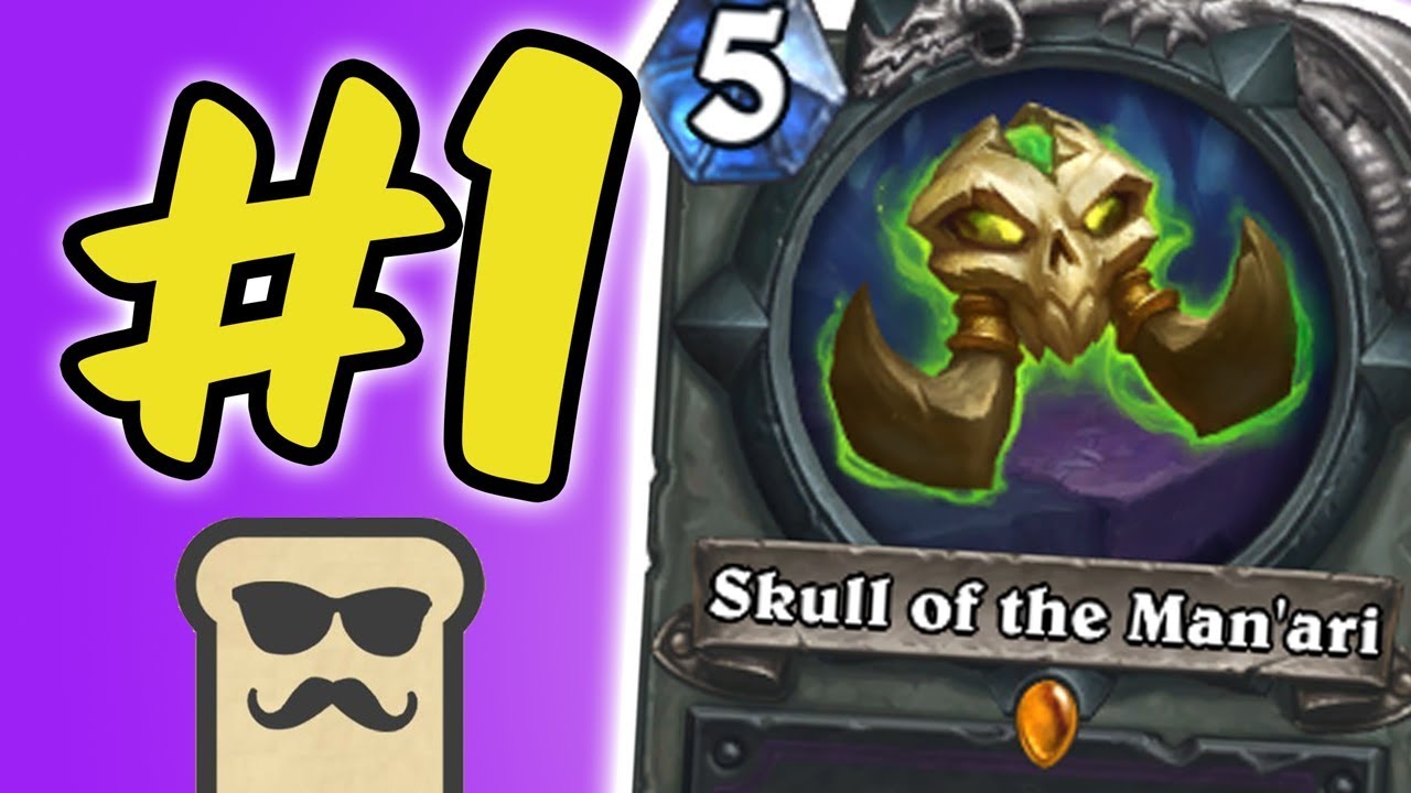 #1 WINRATE DECKE с ЧЕРЕПОМ МАН'АРИ | OTK WARLOCK | HEARTHSTONE | ЗАМАСКИРОВАННЫЙ ТОСТ
