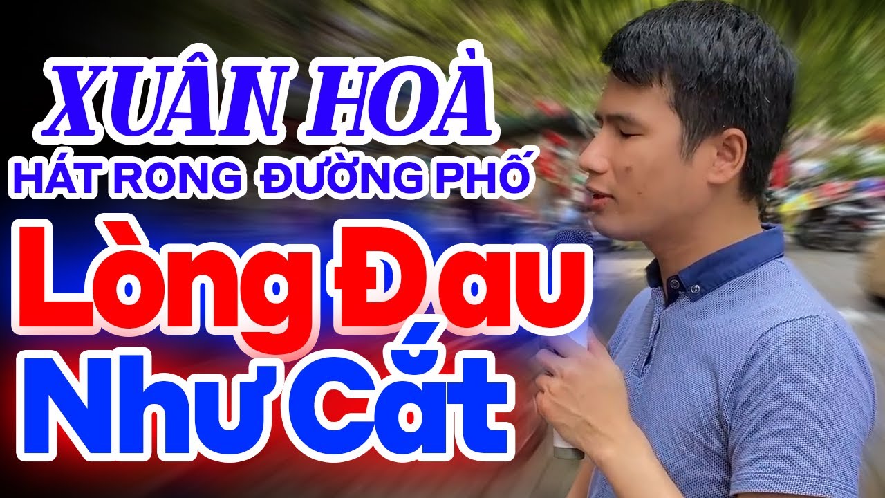 XUÂN HOÀ Ca Sĩ Khiếm Thị Hát Rong Đường Phố xót xa lòng nghe mà rơi lệ - LK Lại Nhớ Người Yêu