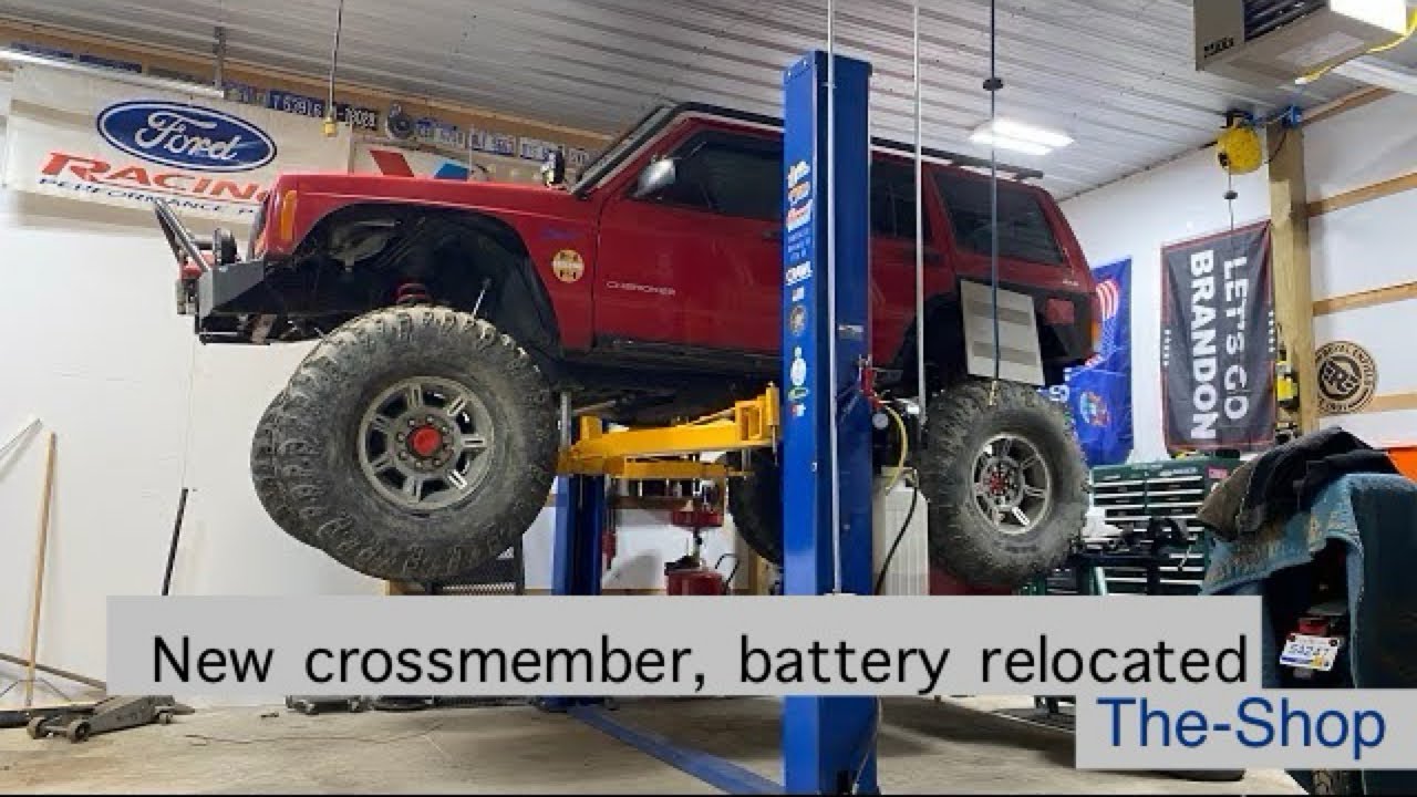 Jeep update battery relocation.