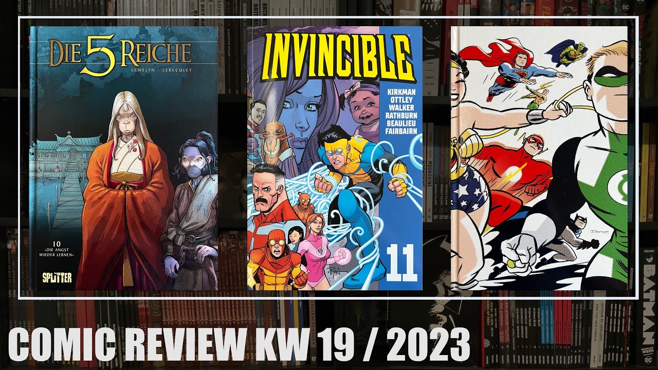 Comic Review KW 19/2023: Die 5 Reiche 10, Invincible 11, DC New Frontier (Absolute Edition)