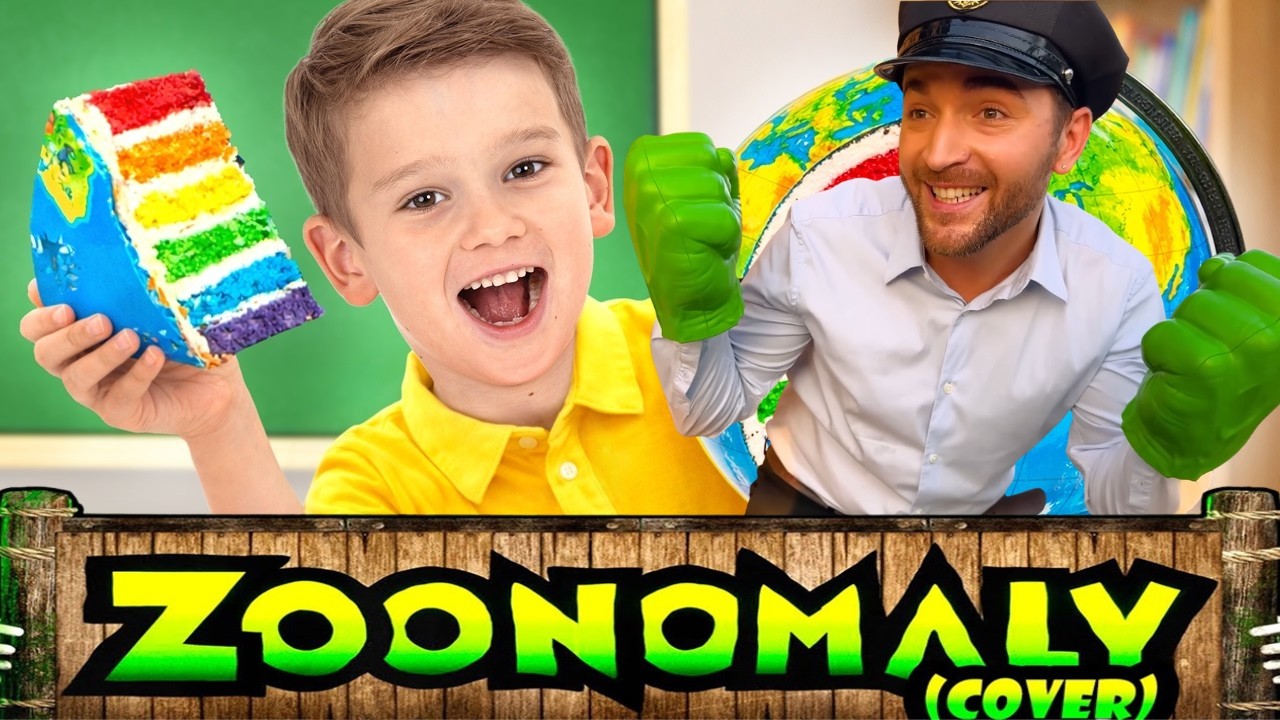 VLAD AND NIKI | Chris and Mike visited MONSTER JAM show  - Zoonomaly Theme Song (COVER)