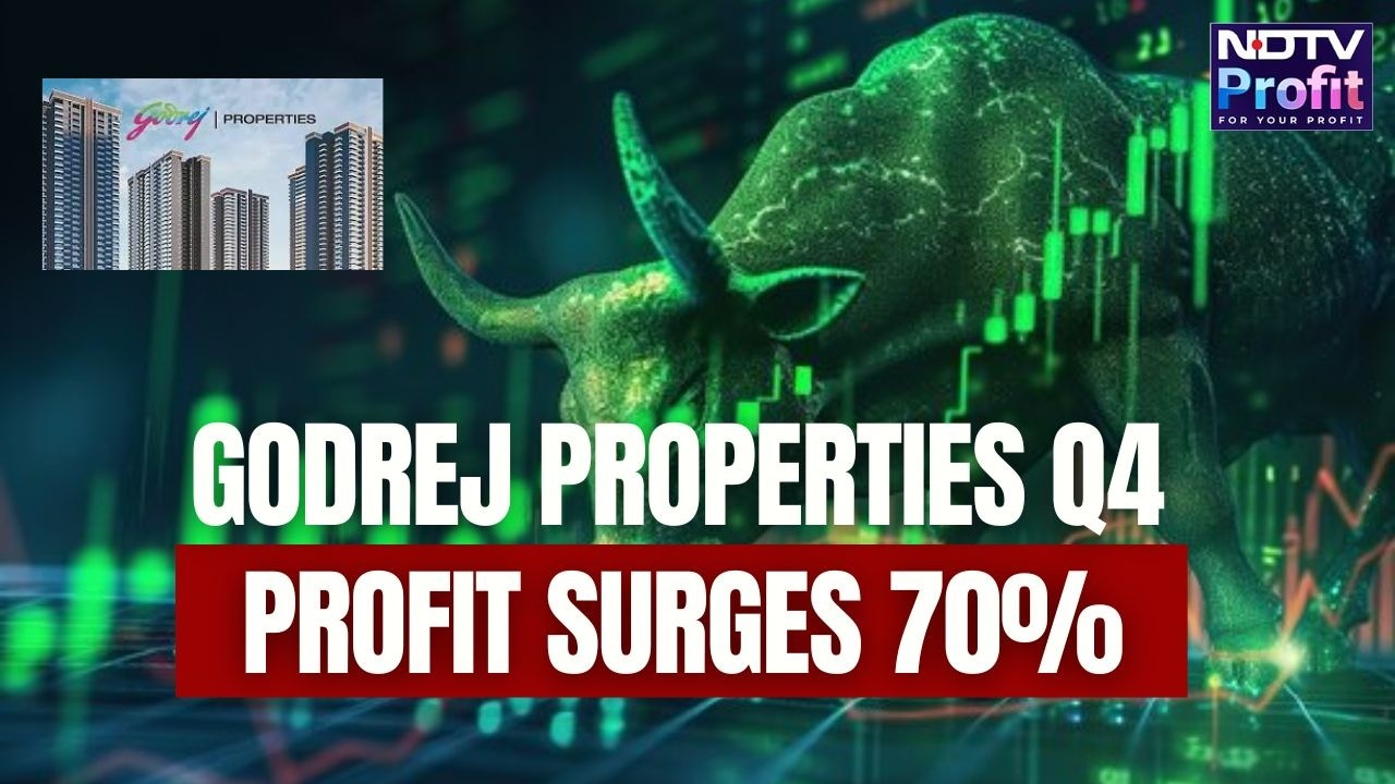 Результаты Godrej Properties за 4 квартал: акции достигли почти 4-месячного максимума, выручка вы...