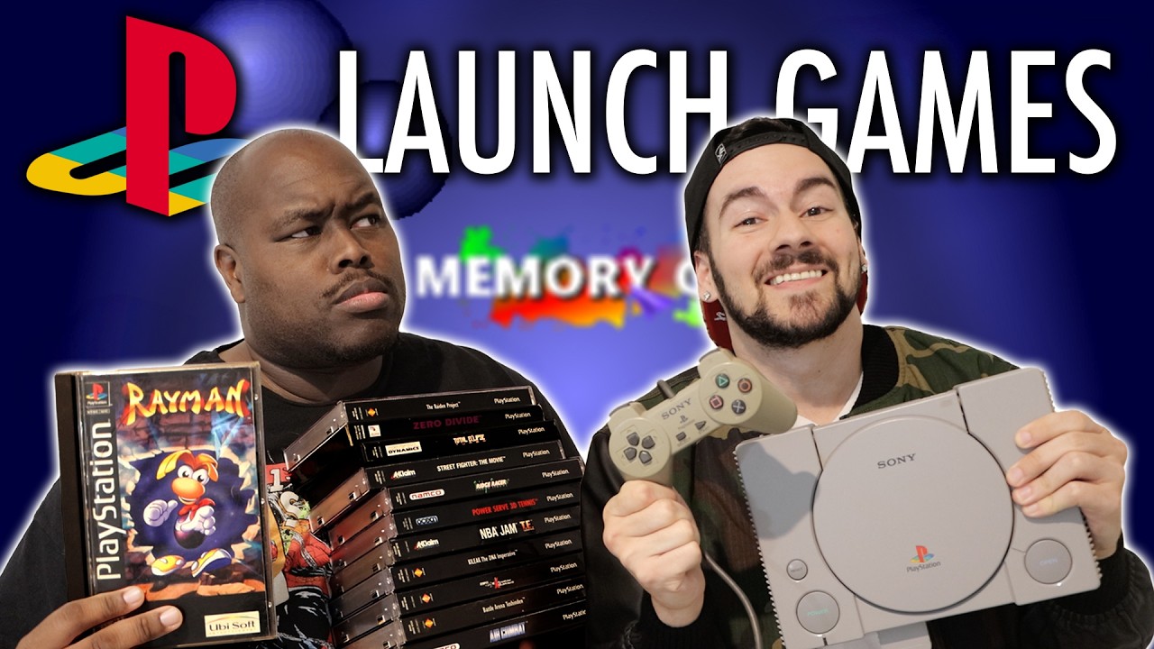 Reviewing All PS1 Launch Games With My Best Friend