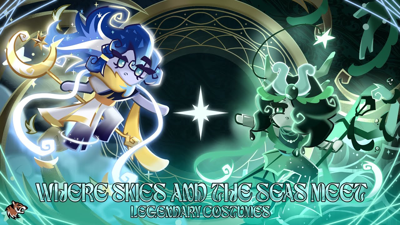 Where Skies and the Seas meet✨🌊 | Cookie run Kingdom Fan OC Speedpaint | TigerGlaze