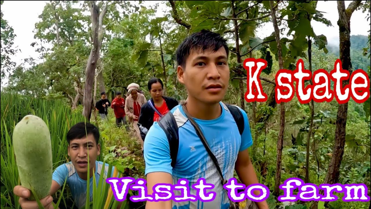 Karenni Farm Life & USA Friends Visited - Part 1