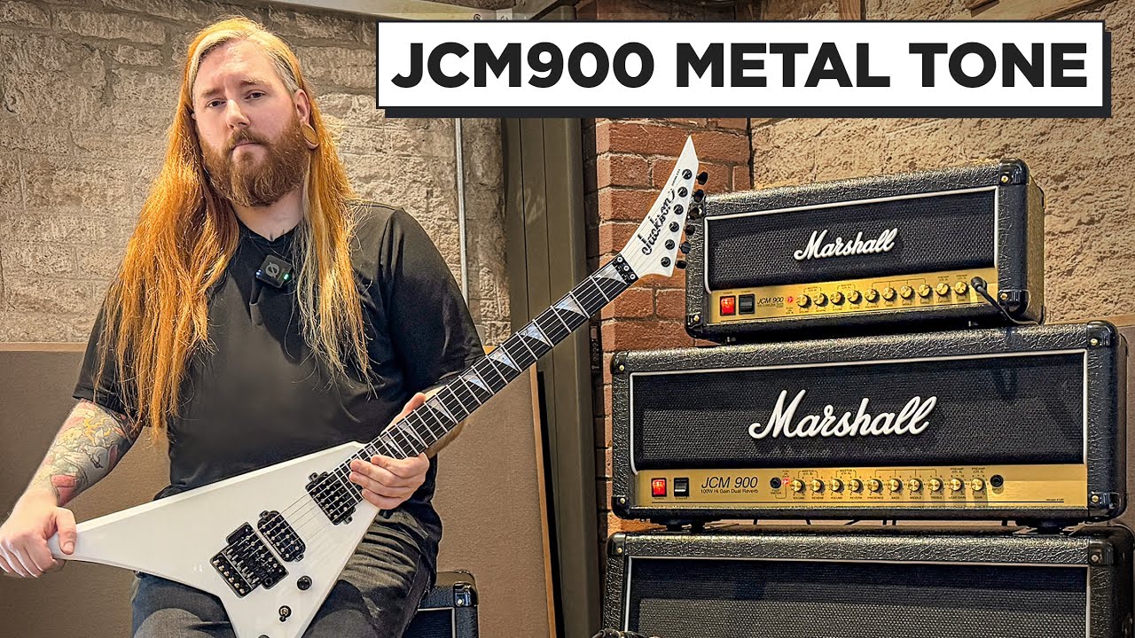 Я включил MARSHALL JCM900 в студии (вот что получилось)