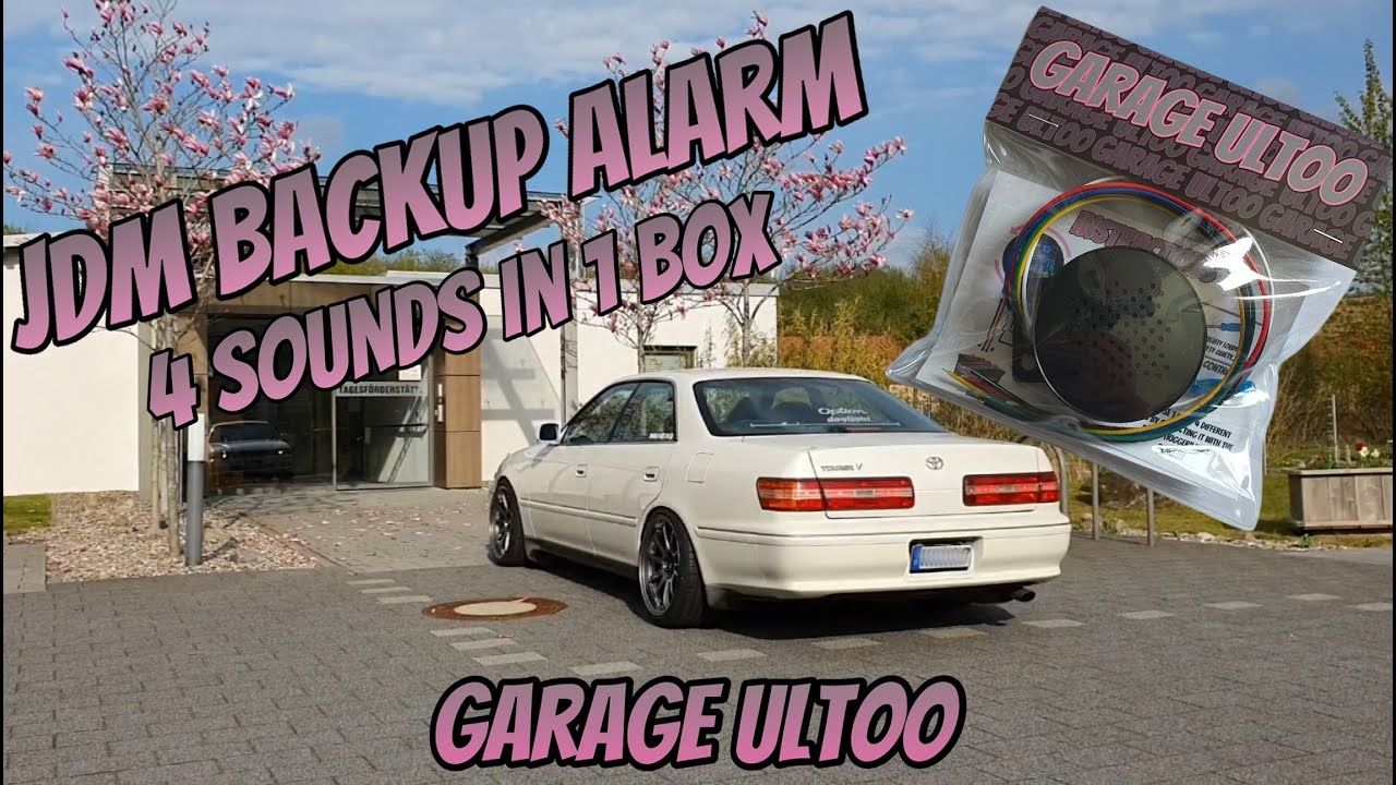 Japanese Back Up Melody Alarm by Garage Ultoo©