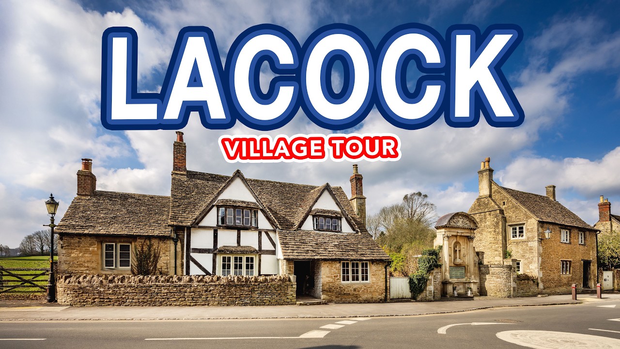 LACOCK Village Tour: The Most Charming (and Historic!) Village in England