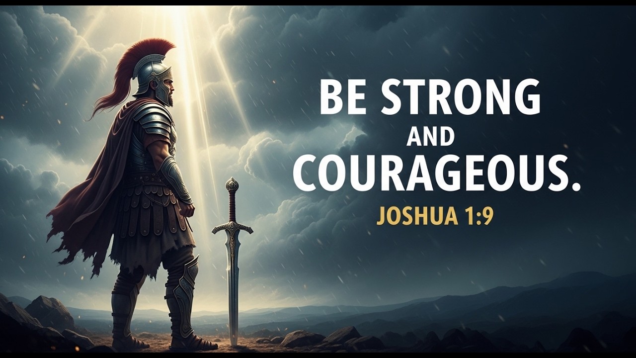 Be Strong and Courageous | Joshua 1:9 – God Is With You Wherever You Go
