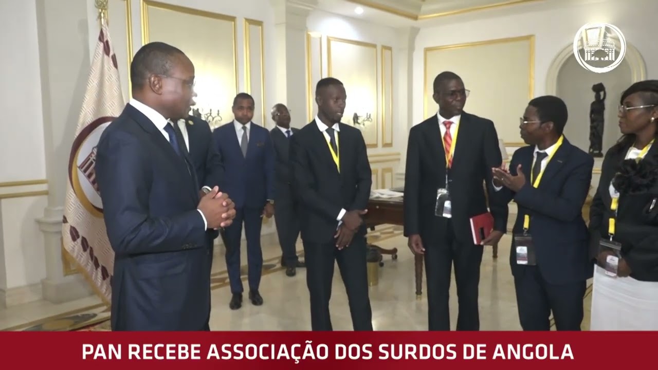 PAN RECEBE ASSOCIAÇÃO DOS SURDOS DE ANGOLA