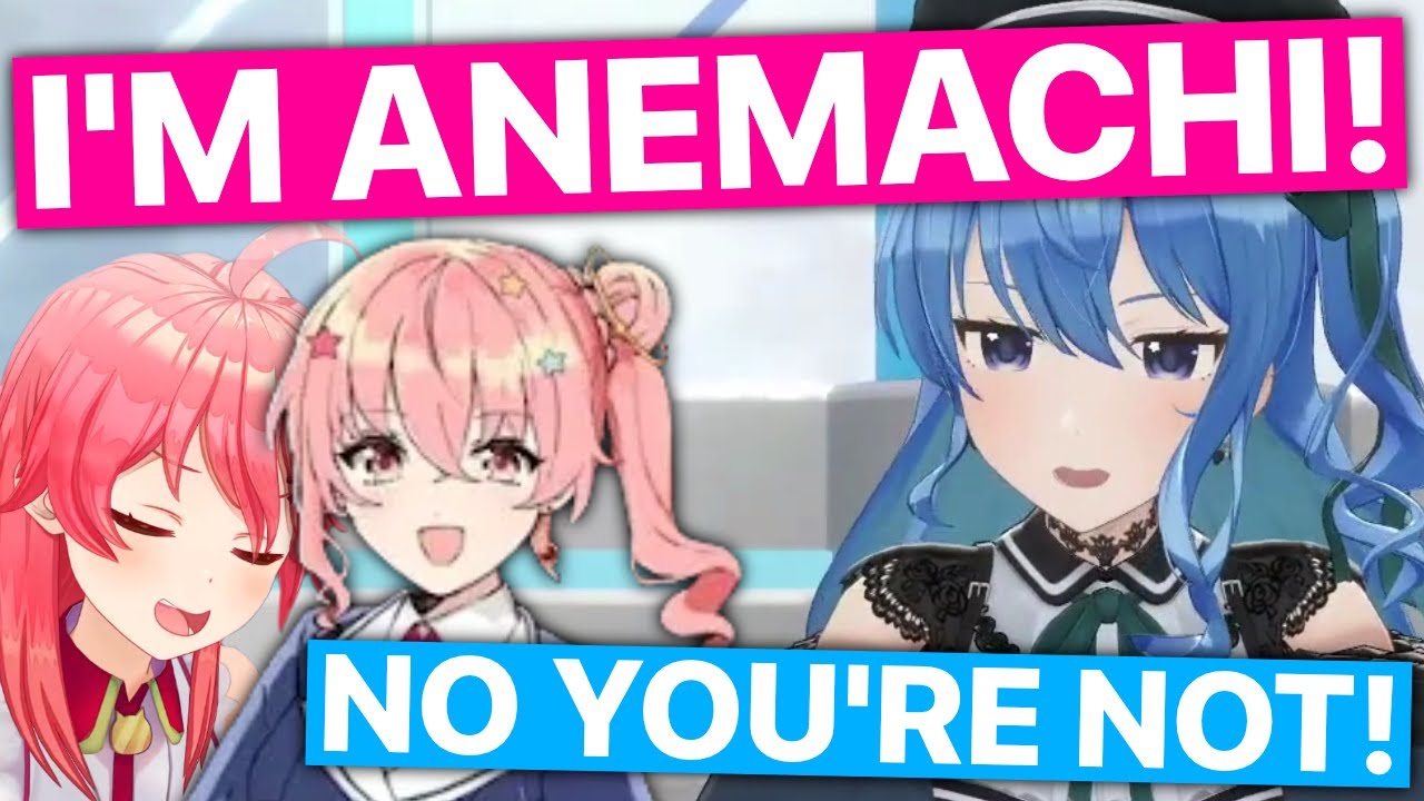Miko Tried Impersonating Anemachi But Suisei Figured It Out Right Away (Hololive) [Eng Subs]