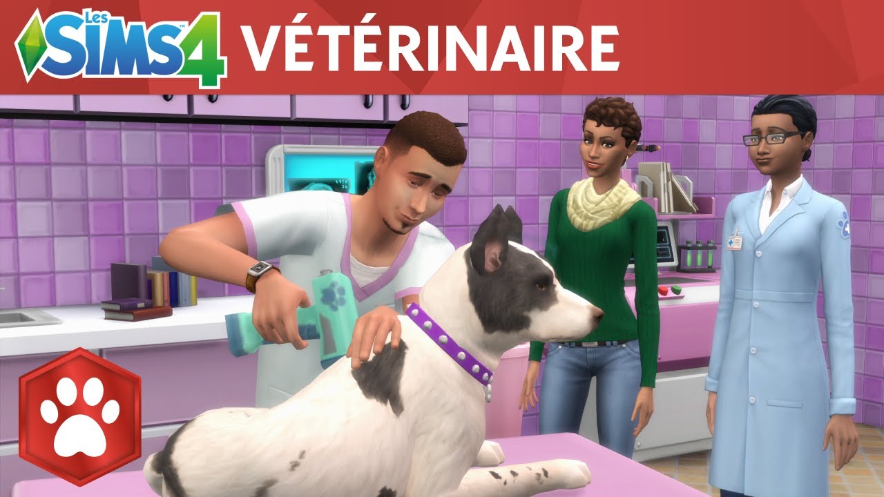 Les Sims 4 Chiens et Chats : bande-annonce officielle Vétérinaire
