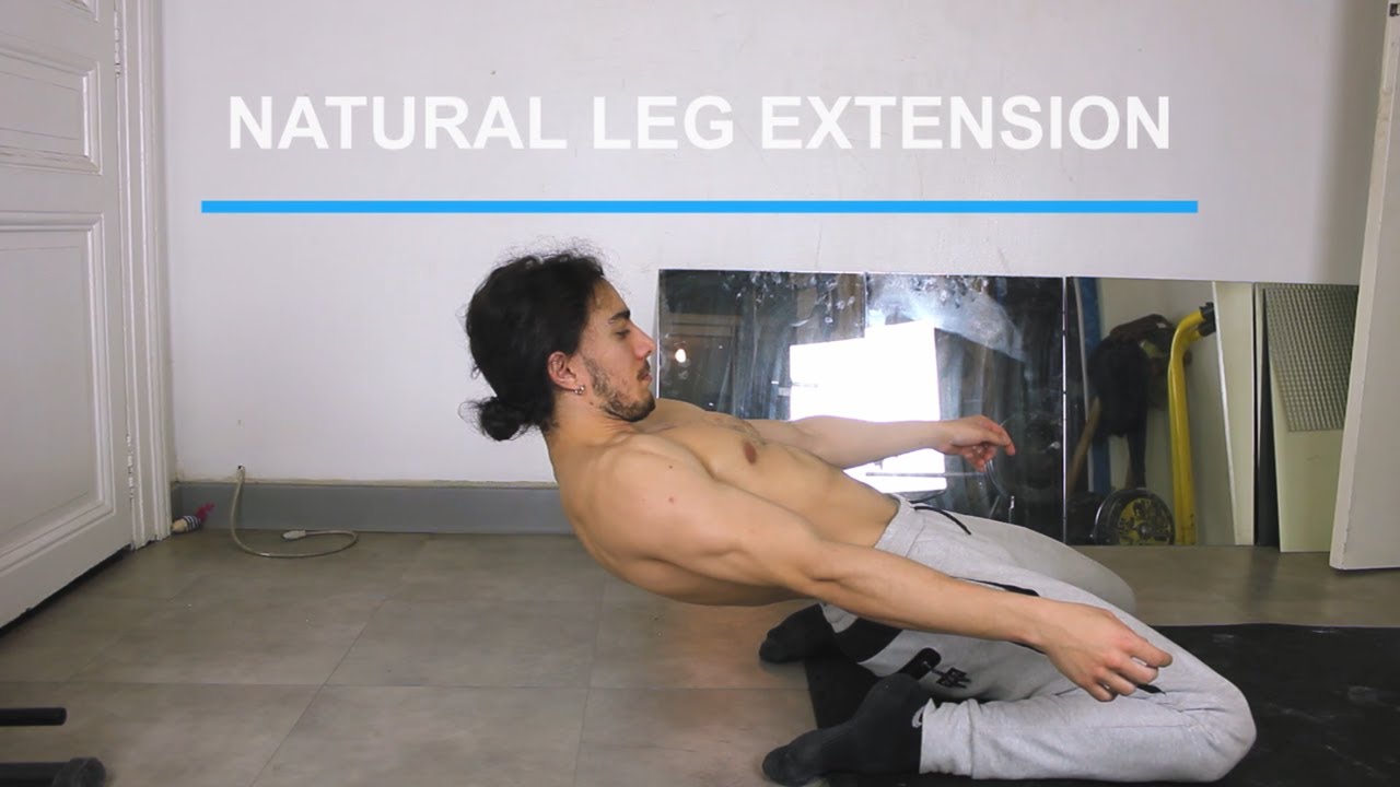 STREET WORKOUT ENCYCLOPEDIE: natural leg extension (quadriceps)