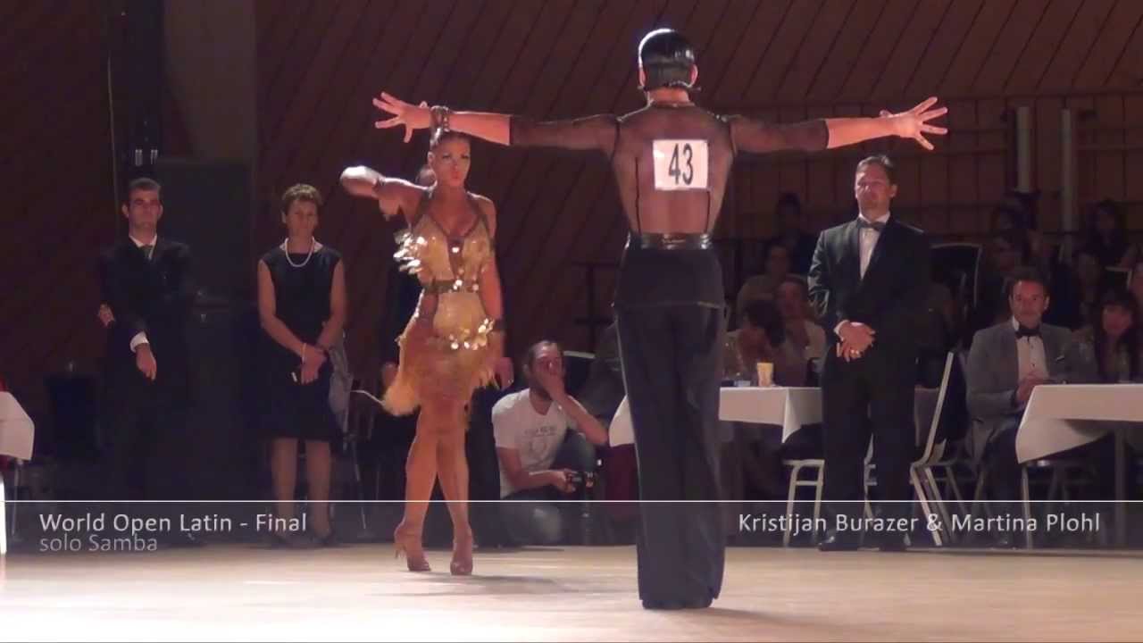 Luxembourg Open 2013 - WO LAT - solo Samba - Kristijan Burazer & Martina Plohl