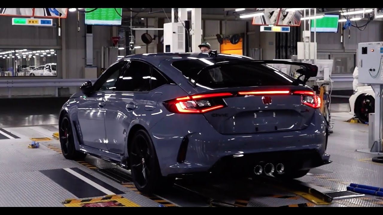 New 2023 #Honda #Civic Type R Product Assembly.
