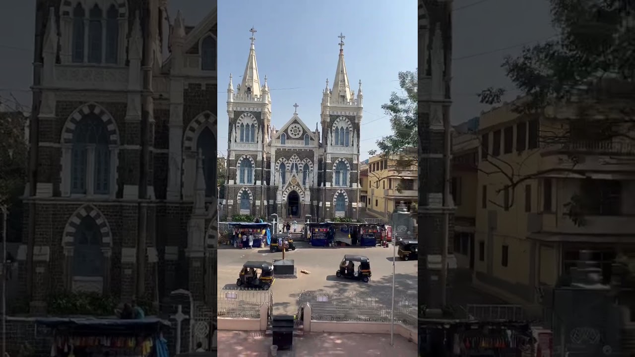 Mumbai&rsquo;s famous Mount Mary Church! #mumbai #bombay #mountmary #church #india